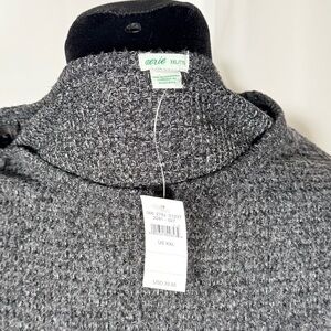 aerie Women's Charcoal Gray Waffle Top